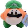 10 Cm Kawaii Super Mario Bros Luigi Soft Stuffed Plush Dolls Anime Kirby Characters Decor Pillow.jpg 640x640 - Kirby Plush