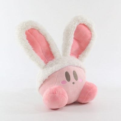 24cm Star Kirby Plush Cartoon Toys Rabbit Ear Stuffed Peluche Great Christmas Birthday For Children Gift 3 - Kirby Plush