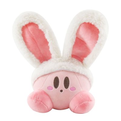 24cm Star Kirby Plush Cartoon Toys Rabbit Ear Stuffed Peluche Great Christmas Birthday For Children Gift 4 - Kirby Plush