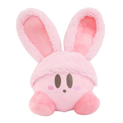 24cm Star Kirby Plush Cartoon Toys Rabbit Ear Stuffed Peluche Great Christmas Birthday For Children Gift 5 - Kirby Plush