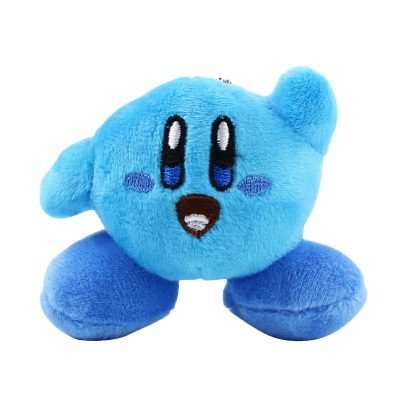 6 Styles Cute Star Kirby Plush Keychain Waddle Dee Doo Peluches Small Pendants Gift for Kids 3 - Kirby Plush