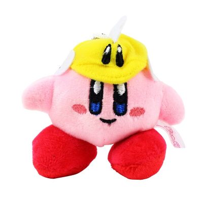 6 Styles Cute Star Kirby Plush Keychain Waddle Dee Doo Peluches Small Pendants Gift for Kids 4 - Kirby Plush