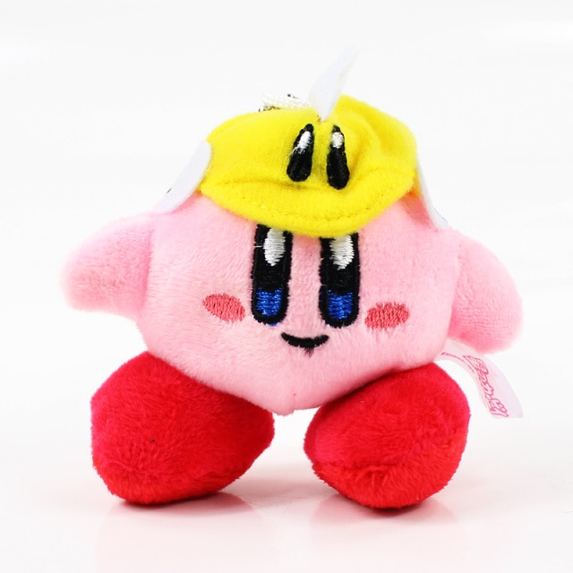 6 Styles Cute Star Kirby Plush Keychain Waddle Dee Doo Peluches Small Pendants Gift for - Kirby Plush