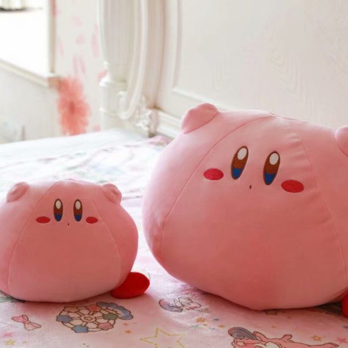 Anime Game Periphery New Star Kirby Plush Doll Big Size Kawaii Room Decor Stuffed Toys Cute 1 - Kirby Plush