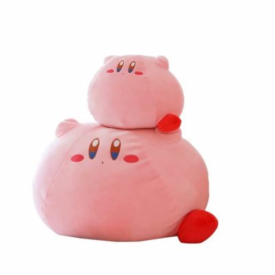 Anime Game Periphery New Star Kirby Plush Doll Big Size Kawaii Room Decor Stuffed Toys Cute 4 - Kirby Plush