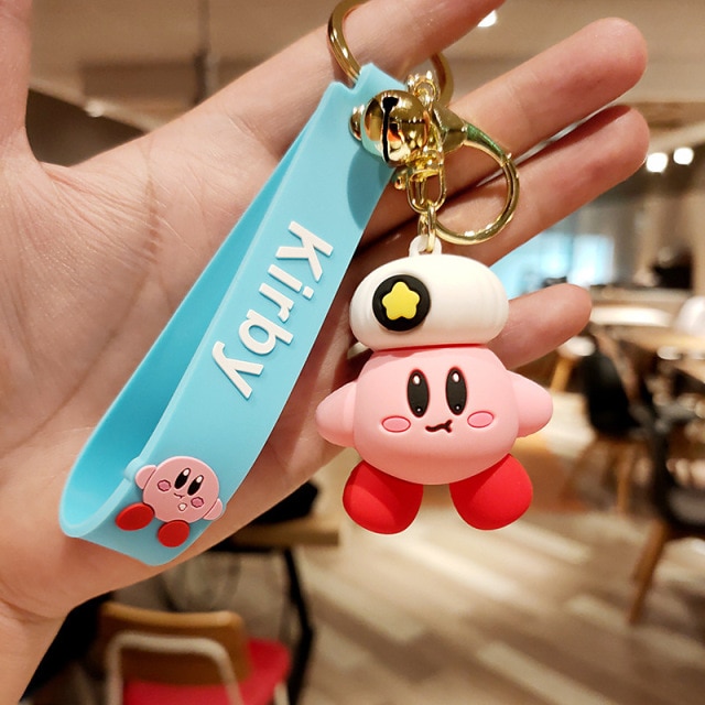 Kawaii Kirby Plush Cartoon Cute Dolls Kirbys Plushie Keychain Anime Plush Toys For Girls Kids Toys 3.jpg 640x640 3 - Kirby Plush