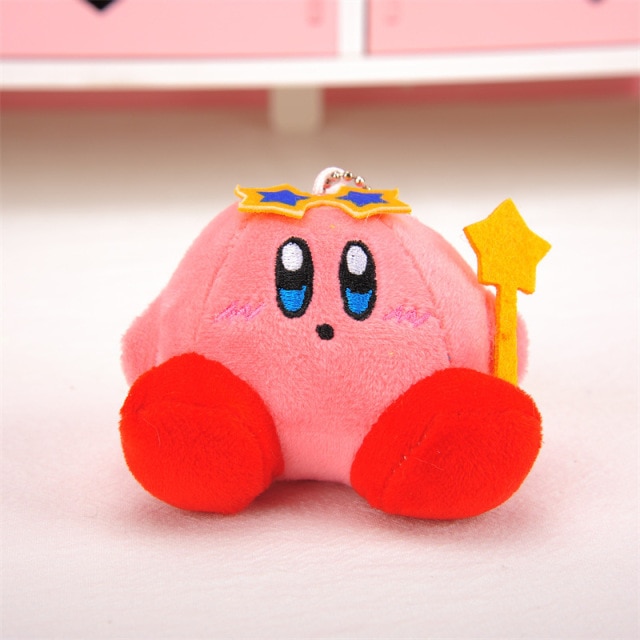 Spot Kawaii Pink Kirby Game Cute Plush Doll Keychain School Bag Pendant Car Pendant Christmas Birthday 1.jpg 640x640 1 - Kirby Plush