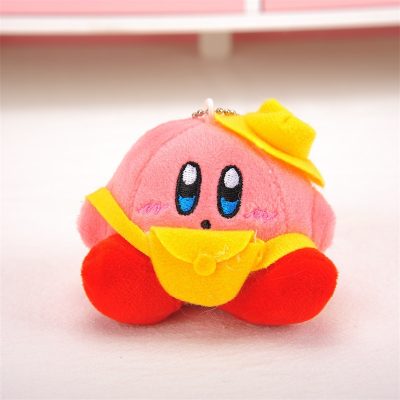 Spot Kawaii Pink Kirby Game Cute Plush Doll Keychain School Bag Pendant Car Pendant Christmas Birthday 5 - Kirby Plush