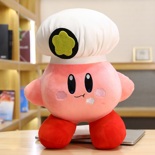 Star Kirby Doll Plush Toys Love Chef Doll Strawberry Pillow Pendant Children s Doll Birthday Gift 1.jpg 640x640 1 - Kirby Plush