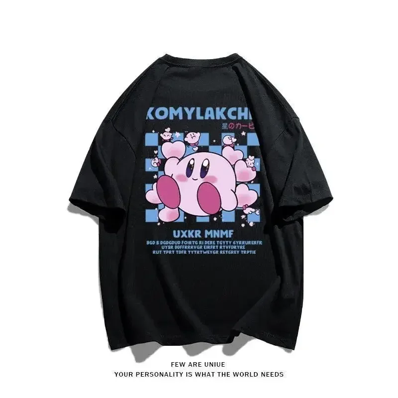 Japanese Cute Kirby Graphic T Shirts Printed T shirt Women O Neck Short Sleeve Fashion Unisex 1 - Kirby Plush