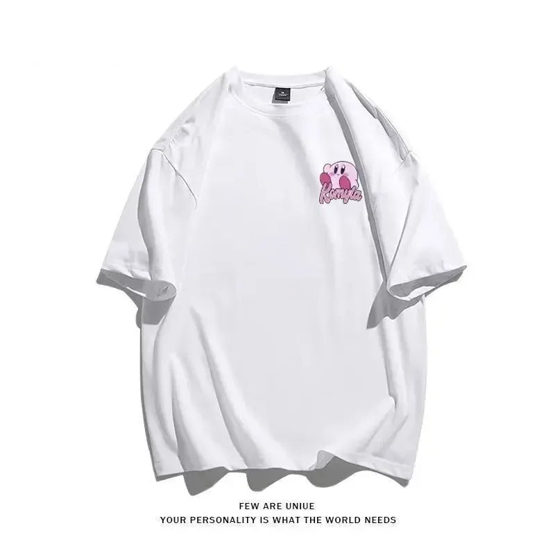 Japanese Cute Kirby Graphic T Shirts Printed T shirt Women O Neck Short Sleeve Fashion Unisex 4 - Kirby Plush