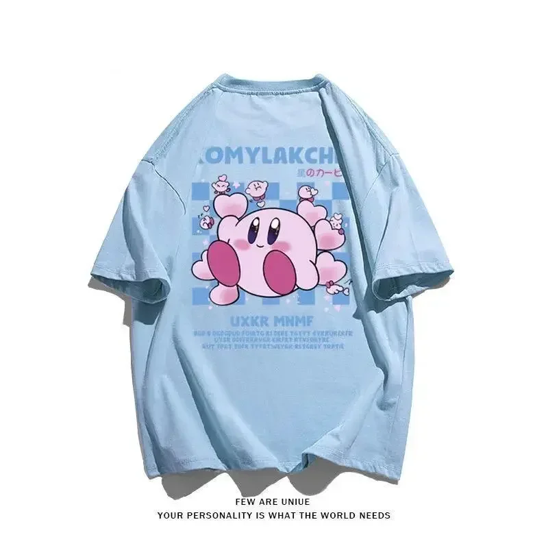 Japanese Cute Kirby Graphic T Shirts Printed T shirt Women O Neck Short Sleeve Fashion Unisex 5 - Kirby Plush